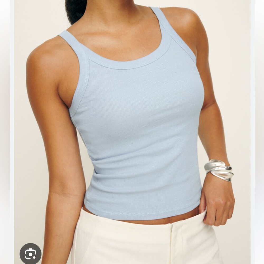 Reformation Calie Tank Blue
